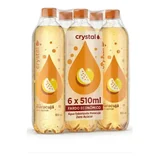 Crystal Saborizada Maracujá 510ml · fardo 6